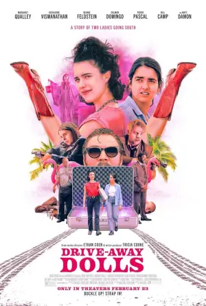 Poster to the movie "Drive-Away Dolls" #608970