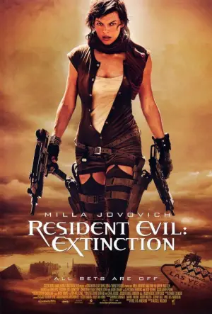 Poster to the movie "Resident Evil: Extinction" #691743