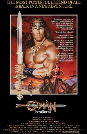 Poster to the movie "Conan the Destroyer" #856334