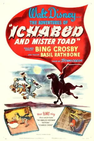 Poster to the movie "The Adventures of Ichabod and Mr. Toad" #724873