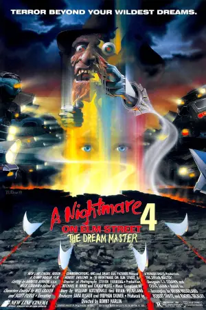 Poster to the movie "A Nightmare on Elm Street 4: The Dream Master" #720390