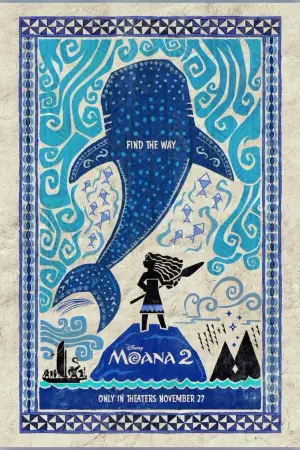 Poster to the movie "Moana 2" #547419