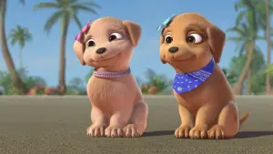 Backdrop to the movie "Barbie & Her Sisters in a Puppy Chase" #360143