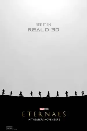 Poster to the movie "Eternals" #588769