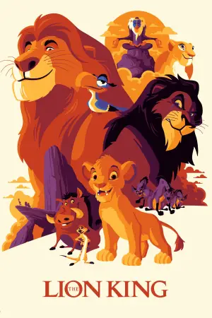 Poster to the movie "The Lion King" #549447