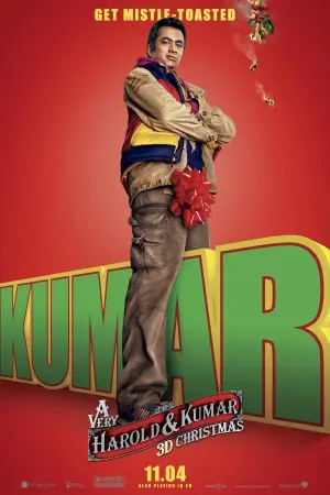 Poster to the movie "A Very Harold & Kumar Christmas" #309058
