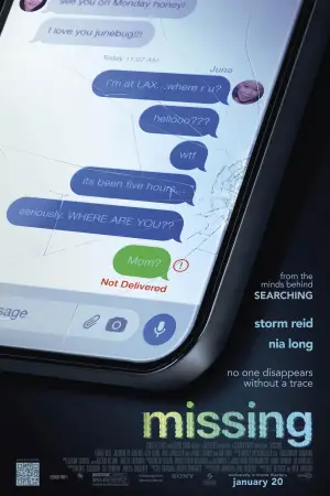Poster to the movie "Missing" #733617