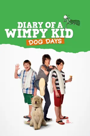Poster to the movie "Diary of a Wimpy Kid: Dog Days" #69018