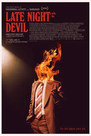 Poster to the movie "Late Night with the Devil" #583351