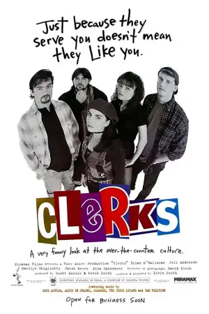 Poster to the movie "Clerks" #623184
