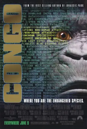 Poster to the movie "Congo" #341157