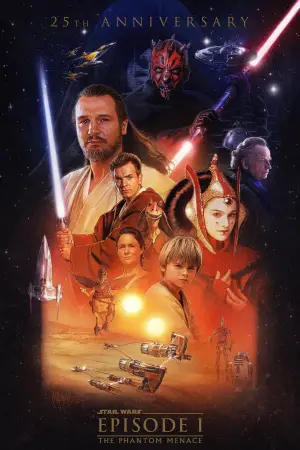 Poster to the movie "Star Wars: Episode I - The Phantom Menace" #618927