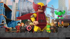 Backdrop to the movie "LEGO Marvel Avengers: Mission Demolition" #666369