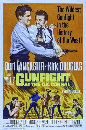 Poster to the movie "Gunfight at the O.K. Corral" #123721