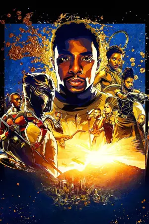 Poster to the movie "Black Panther" #563122