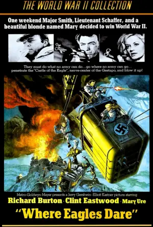 Poster to the movie "Where Eagles Dare" #717341