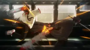 Backdrop to the movie "Chainsaw Man – The Compilation Part II" #786824