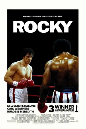 Poster to the movie "Rocky" #575137
