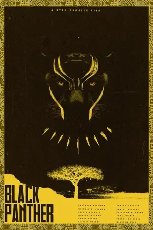 Poster to the movie "Black Panther" #563180