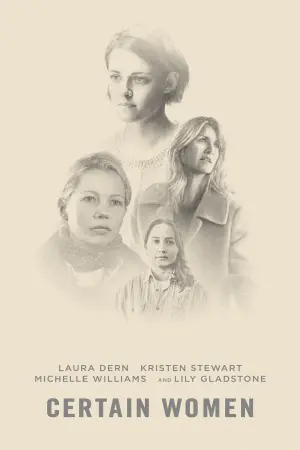 Poster to the movie "Certain Women" #145027