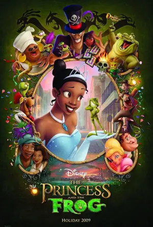 Poster to the movie "The Princess and the Frog" #649990