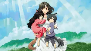 Backdrop to the movie "Wolf Children" #636510