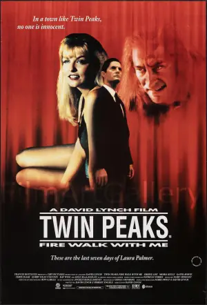 Poster to the movie "Twin Peaks: Fire Walk with Me" #643335