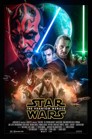 Poster to the movie "Star Wars: Episode I - The Phantom Menace" #618971