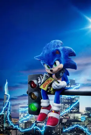 Poster to the movie "Sonic the Hedgehog" #596707