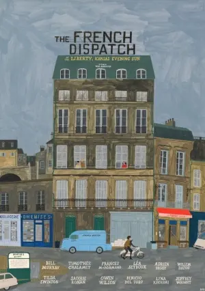 Poster to the movie "The French Dispatch" #92366