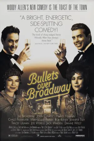 Poster to the movie "Bullets Over Broadway" #238442