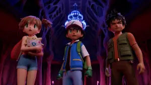 Backdrop to the movie "Pokémon the Movie: Mewtwo Strikes Back - Evolution" #272434