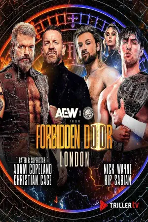 Poster to the movie "AEW x NJPW: Forbidden Door 2025" #671479