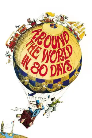 Poster to the movie "Around the World in Eighty Days" #811876