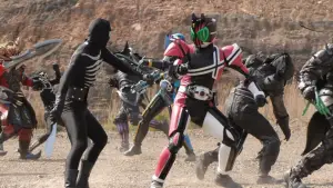 Backdrop to the movie "Kamen Rider Decade: All Riders vs. Dai-Shocker" #947951