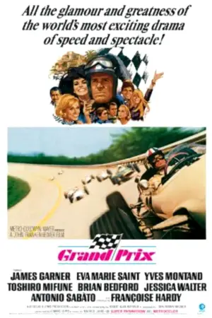 Poster to the movie "Grand Prix" #904375