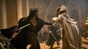 Backdrop to the movie "The Three Musketeers: D