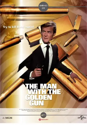 Poster to the movie "The Man with the Golden Gun" #646072