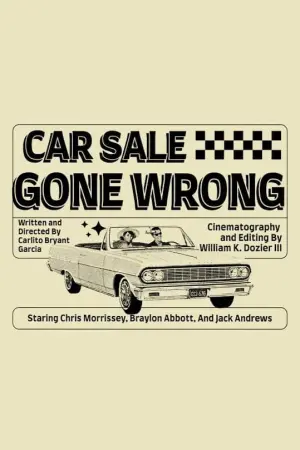 Poster to the movie "Car Sale Gone Wrong" #488788