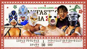 Backdrop to the movie "NJPW Presents CMLL Fantastica Mania 2026 - Day 6" #777419