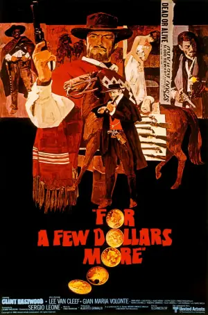 Poster to the movie "For a Few Dollars More" #629469