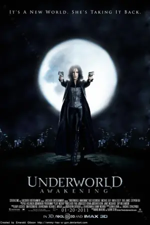 Poster to the movie "Underworld: Awakening" #372665