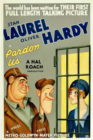 Poster to the movie "Pardon Us" #737243