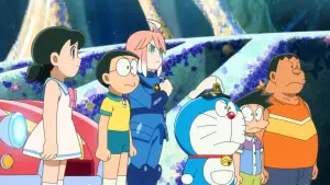 Backdrop to the movie "Doraemon the Movie: New Nobita and the Castle of the Undersea Devil" #533074