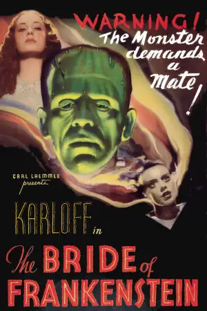 Poster to the movie "The Bride of Frankenstein" #897264
