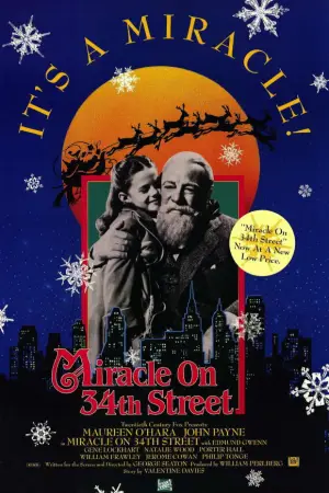 Poster to the movie "Miracle on 34th Street" #904159