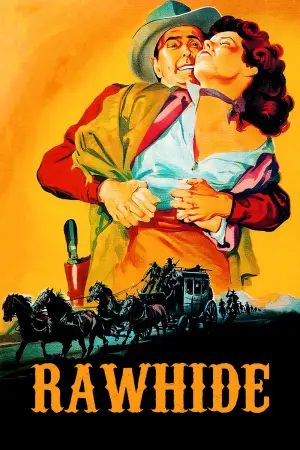 Poster to the movie "Rawhide" #644466