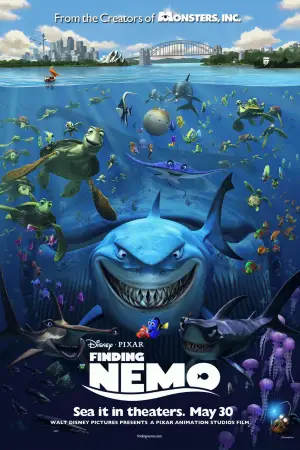 Poster to the movie "Finding Nemo" #554451