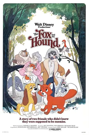 Poster to the movie "The Fox and the Hound" #237378