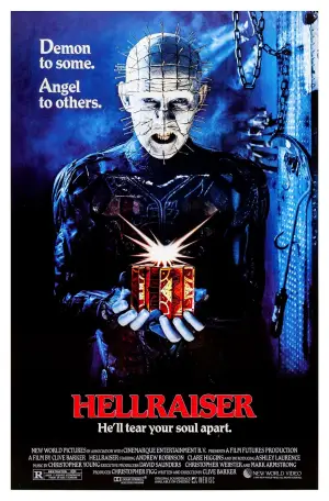 Poster to the movie "Hellraiser" #687886